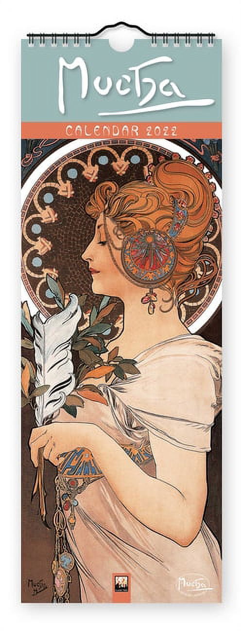 Alphonse Mucha Slim Calendar 2022 (Art Calendar) - Walmart.com