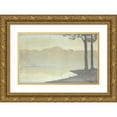 thumbnail image 1 of Alphonse Osbert 18x13 Gold Ornate Wood Frame and Double Matted Museum Art Print Titled - A Morning's Harmony (1902), 1 of 4