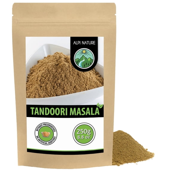 Alpi Nature Tandoori Masala Powder 250g 8.8 oz, Tandoori Powder Spice Mix, Indian Spices