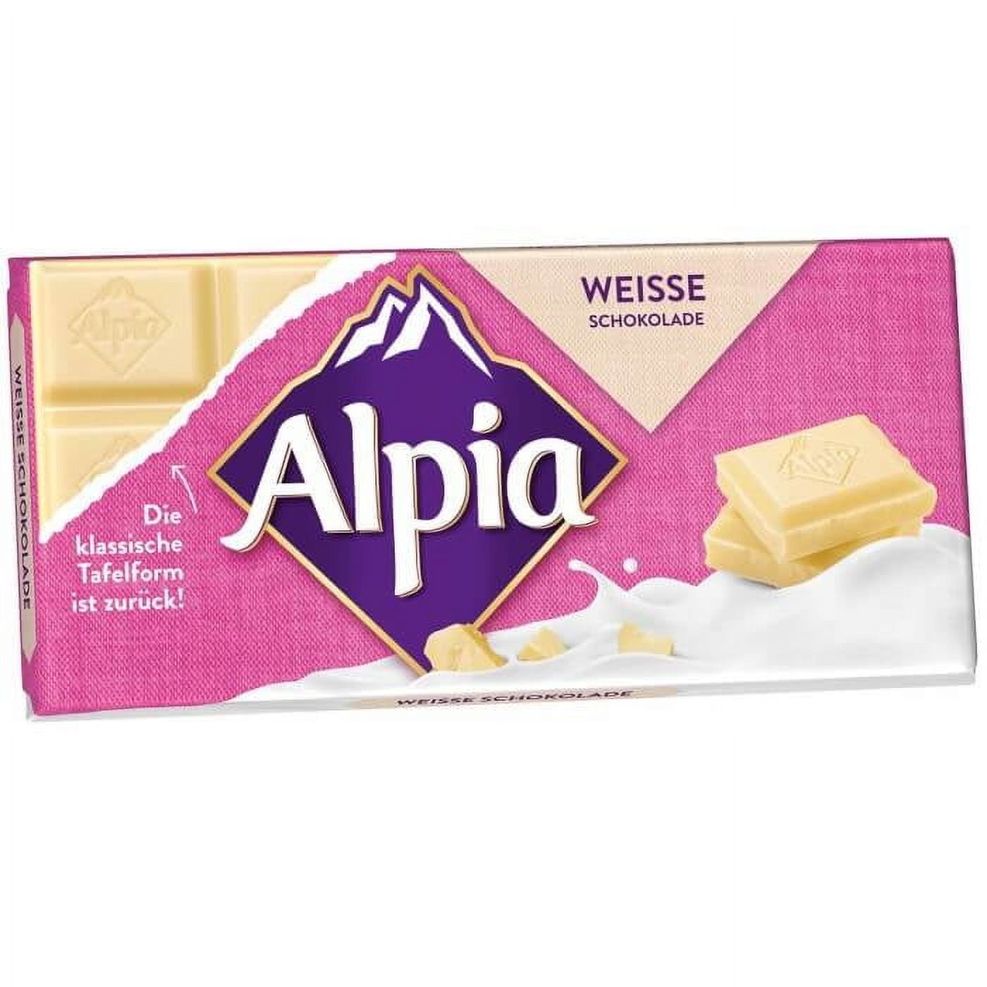 Alpia Zarte Weise Schokolade (Smooth White Chocolate)- 100g