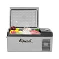 thumbnail image 1 of Alpicool C15 Portable Refrigerator 16 Quart(15 Liter) Vehicle, Car, Truck, RV, Boat, Mini fridge freezer for Driving, Travel, Fishing, Outdoor and Home use -12/24V DC and 110-240 AC, 1 of 9