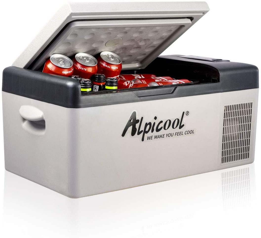 Portable Freezer 12 Volt Car Refrigerator, Compressor Cooler for campi –  Lacidoll