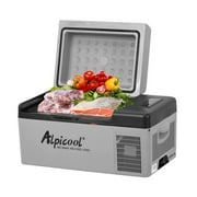 Alpicool C20 Portable Refrigerator 21 Quart20 Liter Vehicle, Car, Truck, RV, Boat, Mini Fridge Freezer for Driving, Travel, Fishing, Outdoor -12/24V DC