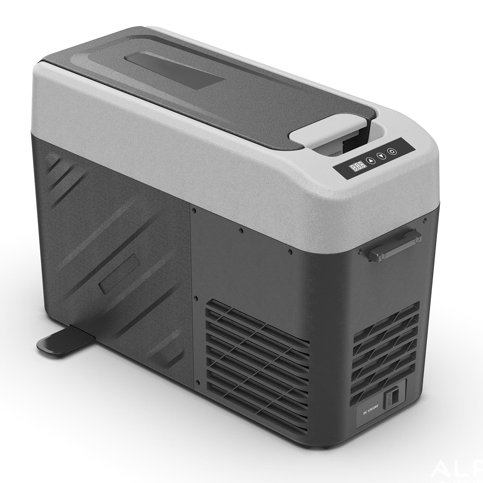 Alpicool KCF15 Portable Freezer,12 Volt Car Refrigerator, 15.4 Quart (14.6 Liter) Fast Cooling 12V Fridge -4~68,Cooler, 12/24V DC