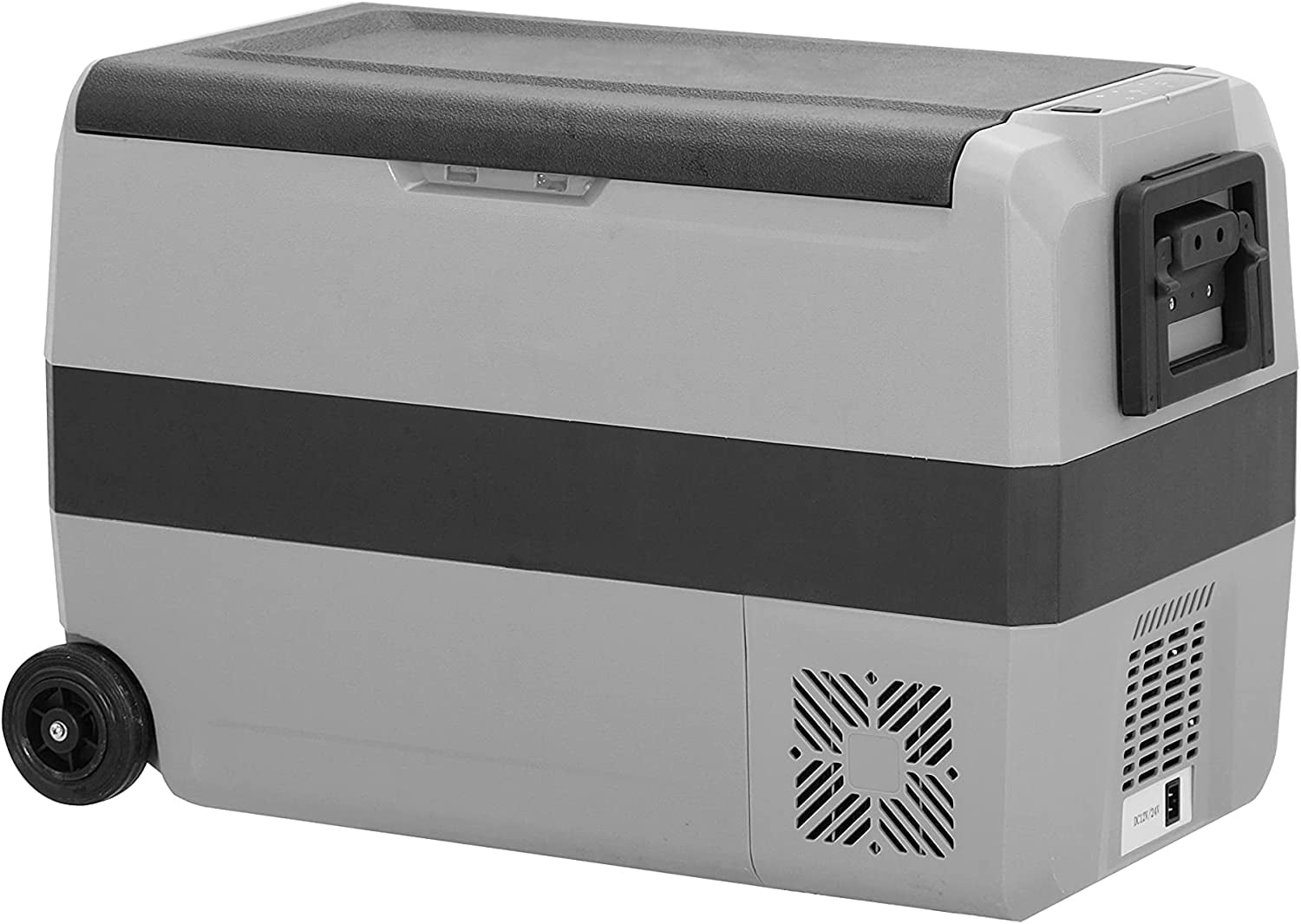 Alpicool T50 Dual Temperature Control 12 Volt Car Refrigerator 53 Quart  Portable Fridge Freezer (-4F~68F) for Outdoor and Home 