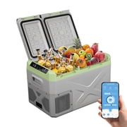Alpicool XD35 Portable Fridge 12 Volt Car Refrigerator 25 Quart Fast Cooling Freezer for Fishing, Camping, RV, Truck, Boat-12/24V DC