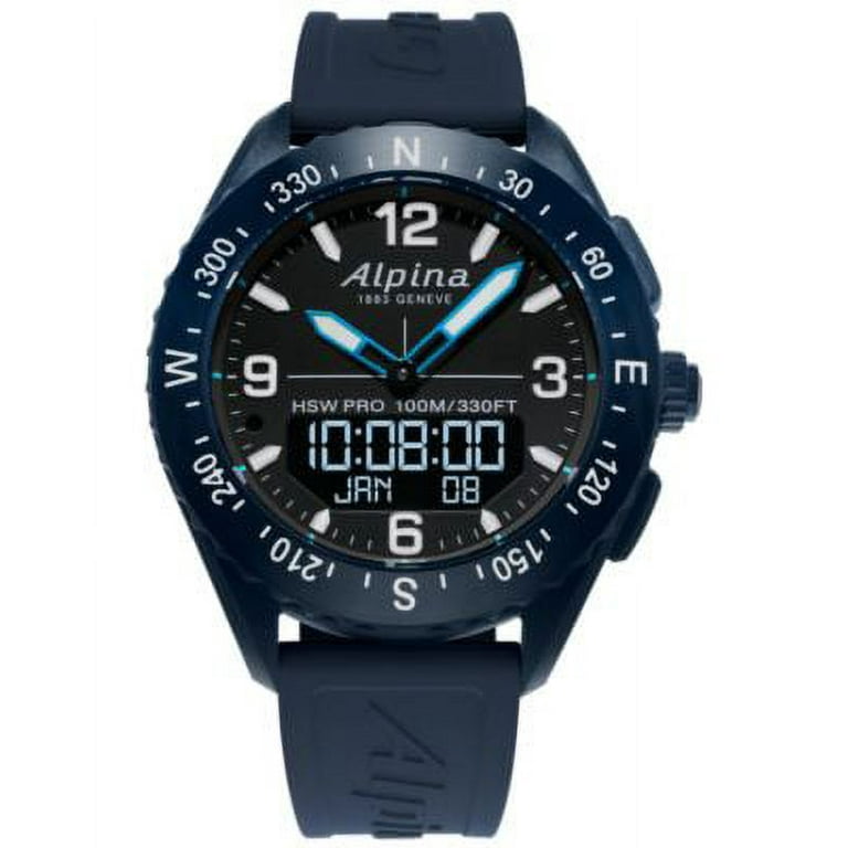 Alpina AL-283LBN5NAQ6 Men's AlpinerX HSW Navy Blue Strap