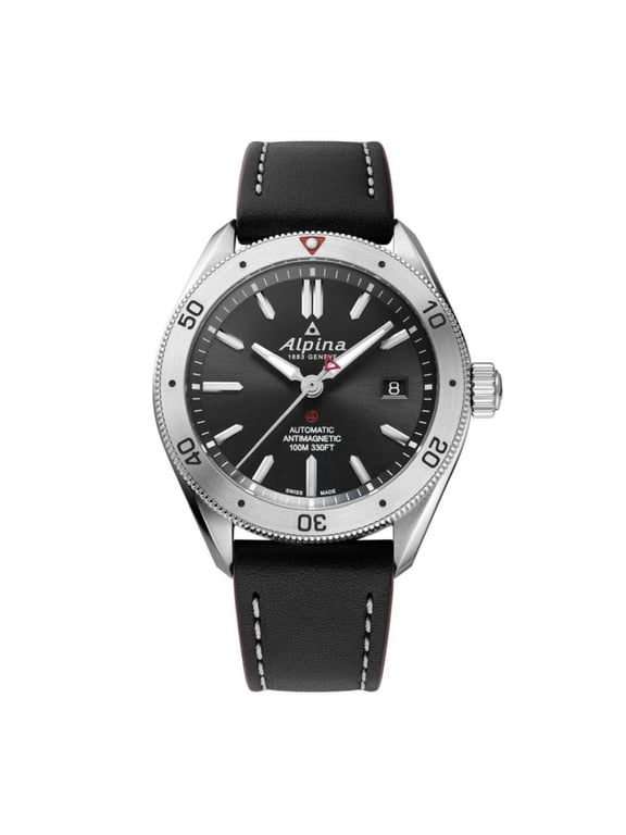 Men's Alpiner 4 Black Dial Automatic Watch AL-525B4AQ6