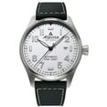 thumbnail image 1 of Alpina Men's Startimer Pilot 44mm Black Leather Band Steel Case Automatic White Dial Watch AL-525S4S6, 1 of 2