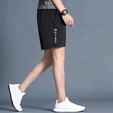 Alpinario Men's Athletic Gym Shorts with Pockets, Quick Dry Running Basketball Workout Shorts, Breathable Sports Activewear Training Trunks, Elastic Waistband Drawstring Performance Running Shorts