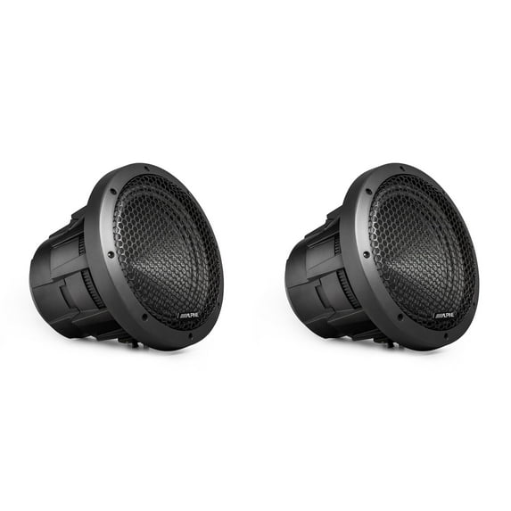 Alpine (2) HDZ-W10 10" Status Series Sub Bundle