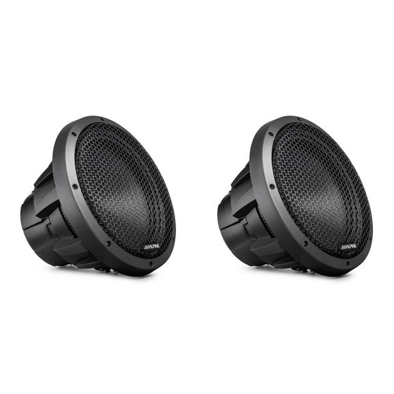 Alpine (2) HDZ-W12 12" Status Series Sub Bundle