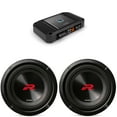 thumbnail image 1 of Alpine (2) R2-W8D4 8" R-Series Sub w/ R2-A75M Mono Amp Bundle, 1 of 7