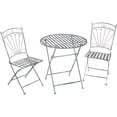 thumbnail image 1 of Alpine 3-Piece Metal Bistro Set BVK668A Antique Foldable - Powder-Coated, Multicolor — Residential Use, Standard Application, 1 of 1