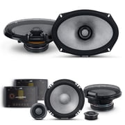 Alpine 6.5" & 6x9" R2 High-Resolution Speaker Bundle - A Pair of Pro-Series R2-S652 2-Way Component Speakers & a Pair of R2-S69 6x9 Coaxial Speakers