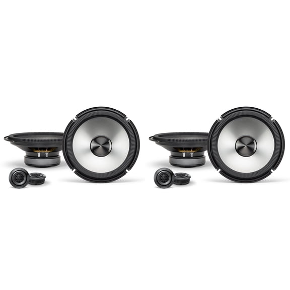 Alpine BassRev (2 Pair ) BRV-S80C 8" Speaker Set