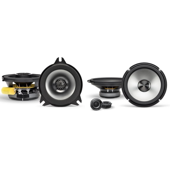 Alpine BassRev BRV-S80C 8" & BRV-S40 4" Speaker Set