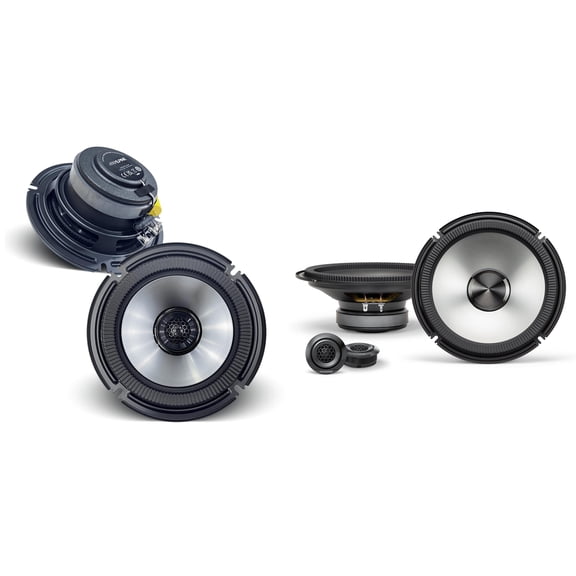 Alpine BassRev BRV-S80C 8" & BRV-S65 6.5" Speaker Set