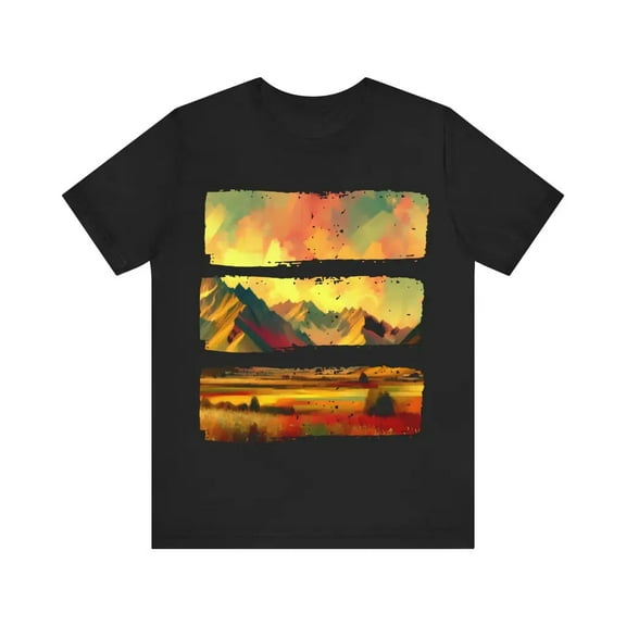 Alpine Brushwork - Jersey Short Sleeve Tee