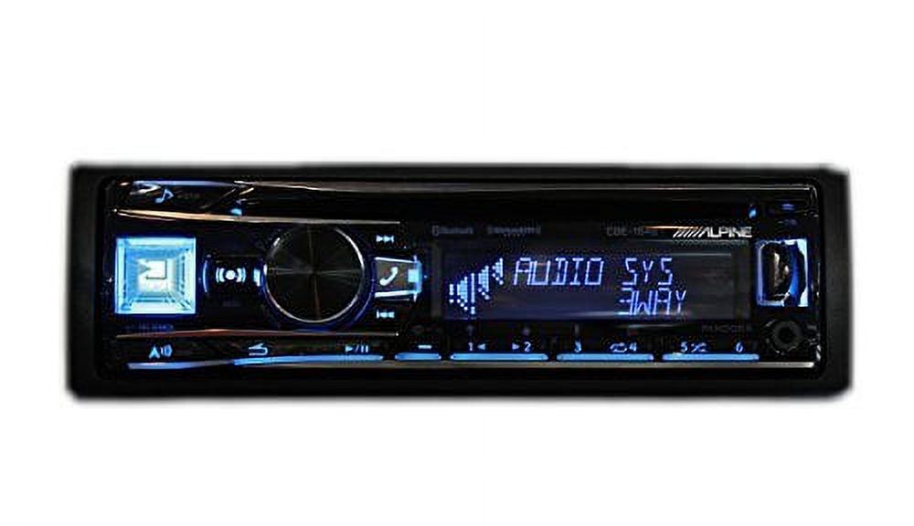 Alpine CDE164BT Alpine InDash 1DIN CD/MP3 Receiver with Bluetooth