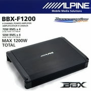Alpine Car 4 -Channel Vehicle Audio Amplifier