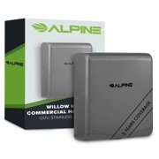 Alpine Commercial Hand Dryer with HEPA Filter, 8 Seconds Extreme Speed Electric Hand Dryer for Home Bathroom / Restaurant with Heat & Speed Control - ADA Compliant 120V Grey