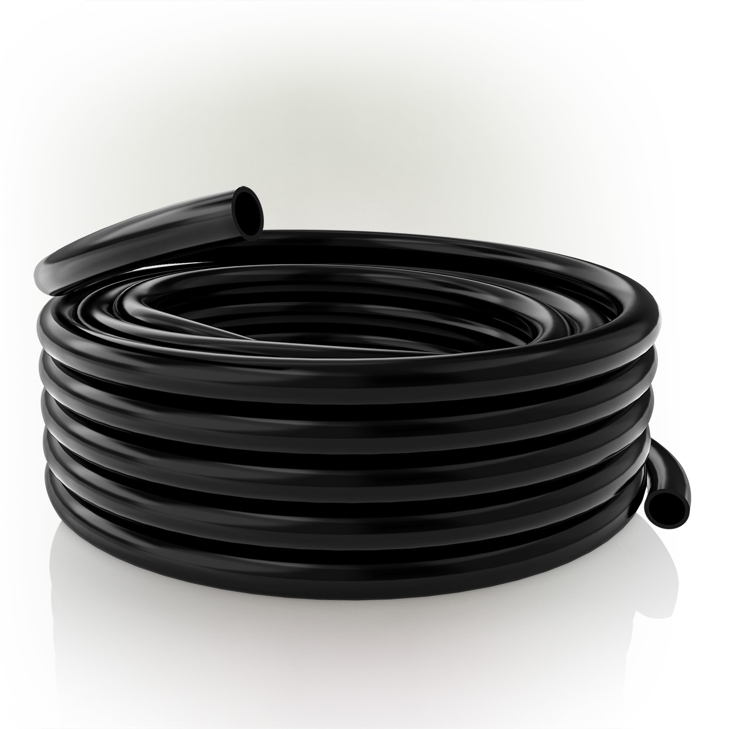 Alpine Corporation 1/2" I.D. x 3/4" O.D. x 100' Flexible Vinyl Aquarium Tubing, Black