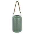 thumbnail image 1 of Alpine Corporation 10"H Solar Hanging Decorative Lantern w/ LED Light, 1 of 3
