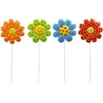 thumbnail image 1 of Alpine Corporation 100533184 Stake Color Flower 5 in 5", White, 1 of 1