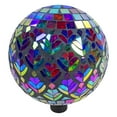 thumbnail image 1 of Alpine Corporation 12"H Mosaic Peacock Gazing Ball for Garden & Lawn, 1 of 2