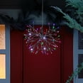 thumbnail image 1 of Alpine Corporation 16" Iron Twig Light-Up Snowflake Holiday Ornament, Multicolor, 1 of 15