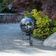 thumbnail image 1 of Alpine Corporation 17" Multicolor Glass Gazing Ball, 1 of 13