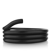 Alpine Corporation 2" I.D. x 20' Schedule 40 PVC Ultra Flexible Pond Hose, Black