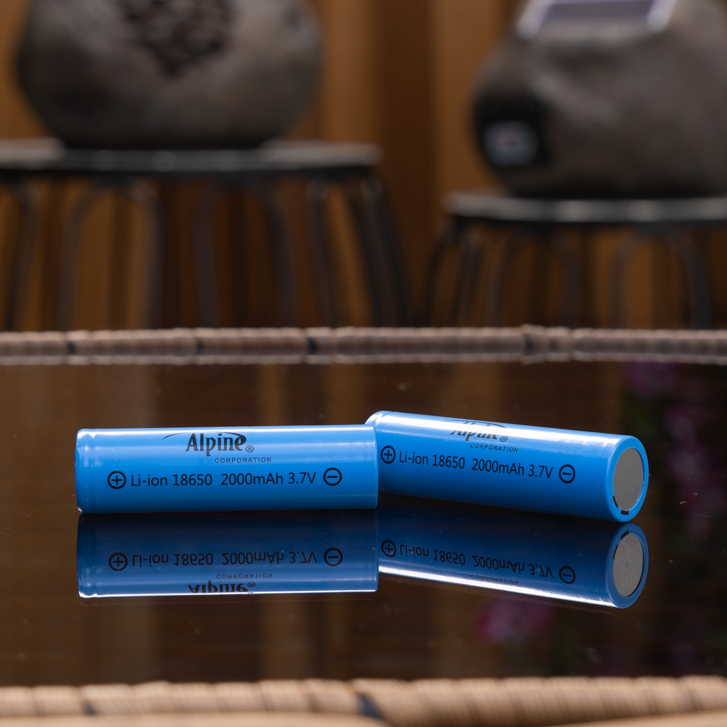 Alpine Corporation 3.7V 2000mAh LithiumIon Rechargeable Solar