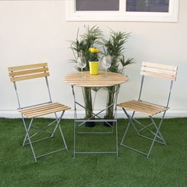 Wooden bistro set walmart discount
