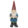 thumbnail image 1 of Alpine Corporation 50'' Gnome with Bird Statuary, 1 of 14
