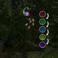 thumbnail image 1 of Alpine Corporation 48" Metal Solar-Powered Peacock LED Light Lawn Stake, Multicolor, 1 of 13