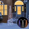 thumbnail image 1 of Alpine Corporation 82-Inch Spiral Christmas Tree with Multi-Color LED Lights, 1 of 13