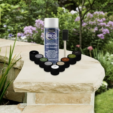 product image of Alpine Corporation Americana Touch up Multicolor Paint Kit with Sealer Spray for Outdoor Decor
