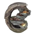 thumbnail image 1 of Alpine Corporation Curved Trunk and Stone Fountain, 1 of 16