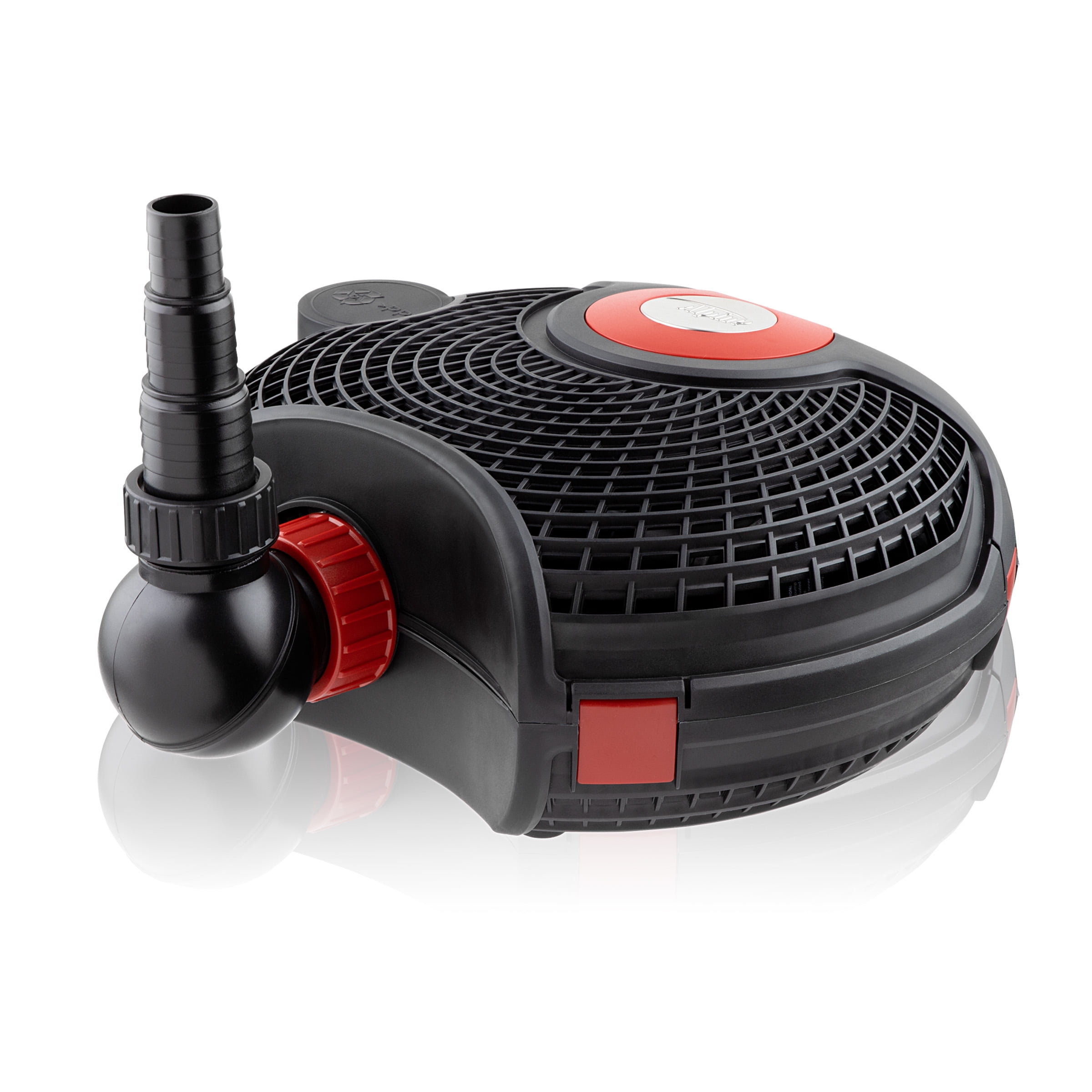 Eco-Sphere Black and Red Energy-Saving Pond Pump