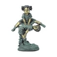 thumbnail image 1 of Girl Jumping Over Boy Statue, 1 of 15