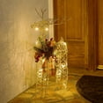 thumbnail image 1 of Alpine Corporation Gold Wire Holiday Decor Reindeer with Warm White LED Lights, 1 of 11