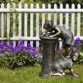 thumbnail image 1 of Alpine Corporation Indoor/Outdoor Girl and Boy Drinking Water Fountain, Stone, 1 of 8