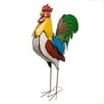 thumbnail image 1 of Alpine Corporation Multi-Color Metal Jumbo Rooster Decor, 1 of 5