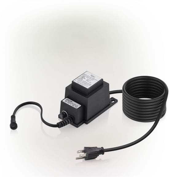 Alpine Corporation Outdoor 60W Replacement Transformer for Fountains and Lights