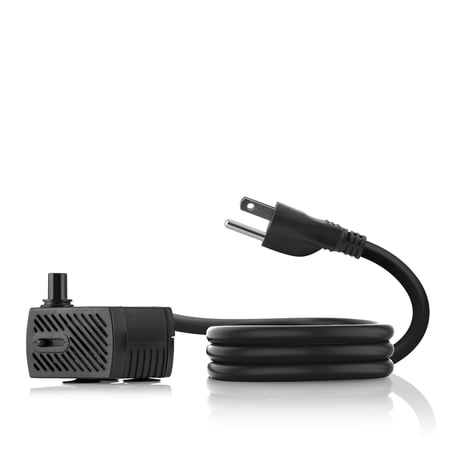 Alpine Corporation Outdoor Décor Power Head Pump 65 GPH for Large Fountains, Ponds, and Birdbaths