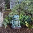 thumbnail image 1 of Alpine Corporation Pensative Sleeping Frog Statue, 15 Inch Tall, 1 of 12