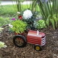 thumbnail image 1 of Alpine Corporation Small Metal Outdoor Flower Planter with Stand, 1 of 12