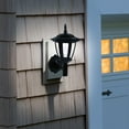 thumbnail image 1 of Alpine Corporation Solar Black 3-Function LED Light - Stake, Wall Light or Hanging, 30 Inch Tall, 1 of 14